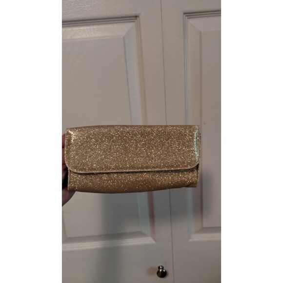 Bare Escentuals front flap Gold glitter case - Picture 4 of 6